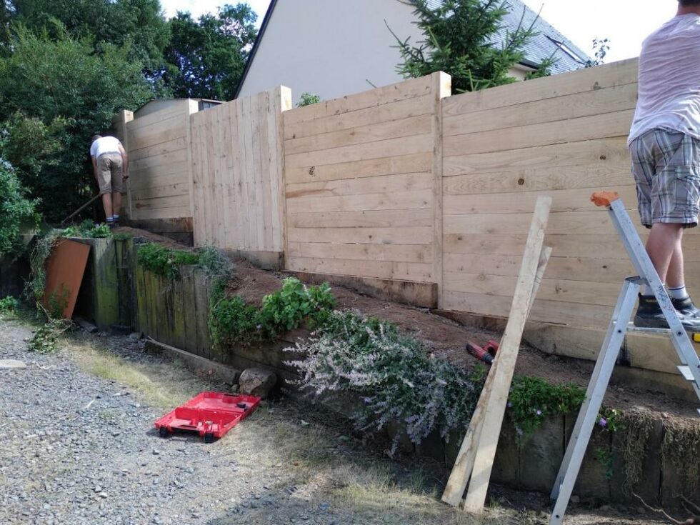 Palissade en châtaignier sur mesure ille et vilaine