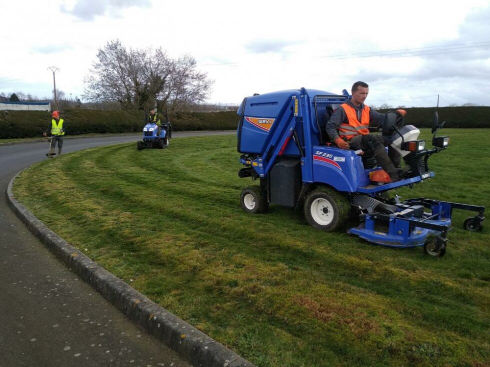 Tonte tracteur entreprise Fougères
